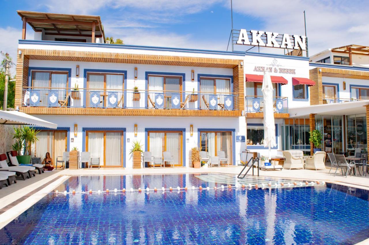 Akkan Beach Hotel Bodrum Exterior foto